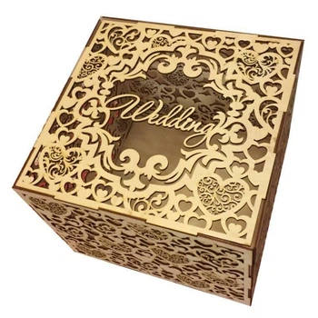 Коробка весільна Woodcraft для грошей 25х20х20
