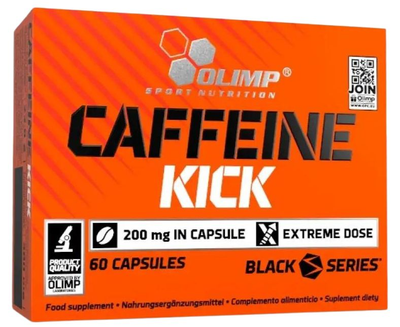 Кофеїн Olimp Caffeine Kick 60 капсул (5901330078194)