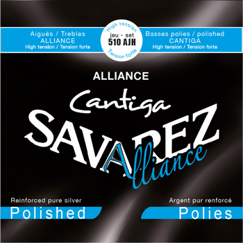 Струны для классической гитары Savarez Alliance Cantiga 510AJH High Tension (Polished) (R125294)