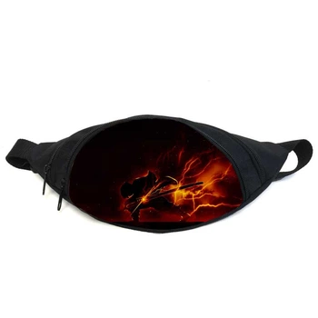 Поясная сумка Бананка Клинок, рассекающий демонов (GBKNY 017) Gear Bag черная