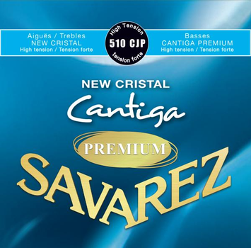 Струны для классической гитары Savarez New Cristal Cantiga Premium 510CJP High Tension (R126177)