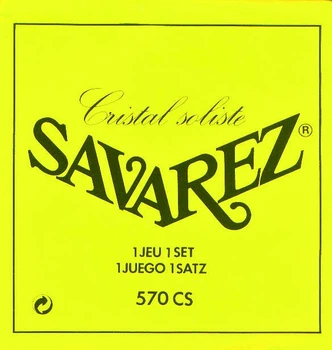 Струны для классической гитары Savarez 570CS Cristal Soliste High Tension