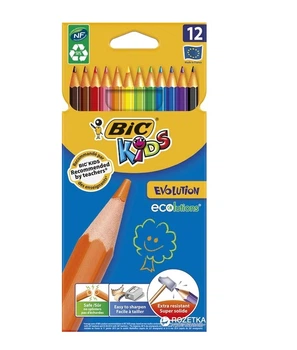 Карандаши цветные BIC Evolution 12 цветов (3270220060963)