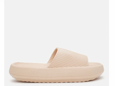 Чоловічі шльопанці Шлепанцы Shoozy колос 44-45 27 см Бежевые (44) бежевый