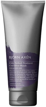 Maska do włosów Björn Axén Color Refresh Treatment kuracja odświeżająca kolor włosów Cool Silver Blonde 250 ml (7350001704289)