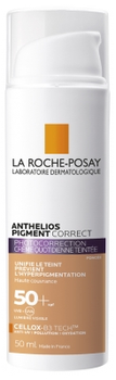 Сонцезахисний корегуючий засіб La Roche-Posay Anthelios Pigment Correct SPF50+ з тонуючим ефектом Medium 50 мл (3337875797399)