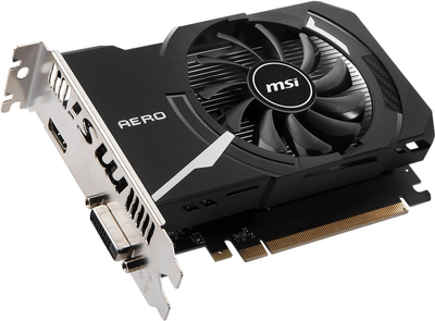 Відеокарта MSI PCI-Ex GeForce GT 1030 Aero ITX OC 2GB DDR4 (64bit) (1189/2100) (DVI, HDMI) (V809-2824R)