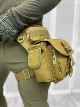 Тактична сумка настегнана Tactical Bag Coyote