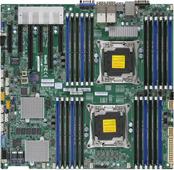 Материнська плата Supermicro X10DRC-LN4_PLUS (s2011-3, Intel С612, PCI-Ex16)