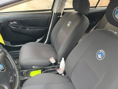 Автомобильные чехлы авточехлы на сиденья Geely CK SD 05-10 Favorite черные Джили СК UV0145