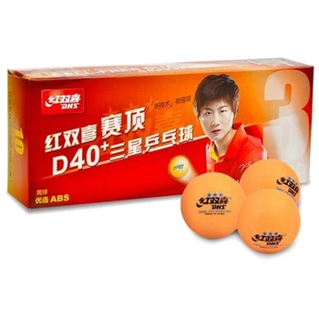 Шарики DHS Cell-Free Dual 40+ мм 3* Orange