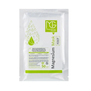 Маска-шкарпетки для ніг з магнієм та гіалуроновою кислотою Magnesium Foot Mask Magnesium Goods 50 мл 681672