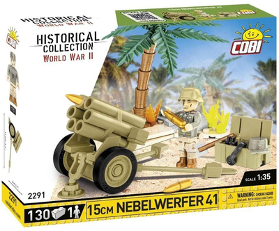 Збірна модель Cobi Historical Collection World War II Nebelwerfer 41 масштаб 1:35 (5902251022914)