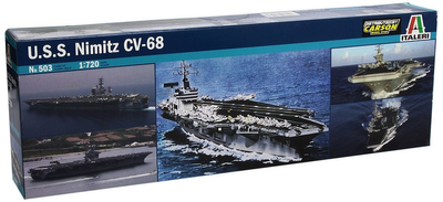 Model do składania Italeri USS Nimitz CV-68 skala 1:720 (8001283805032)