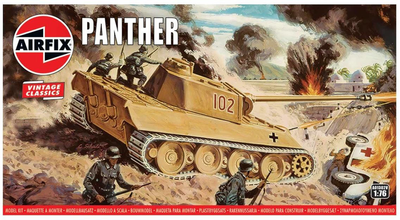 Збірна модель Airfix Panther Tank Vintage Classics масштаб 1:76 (5055286652592)