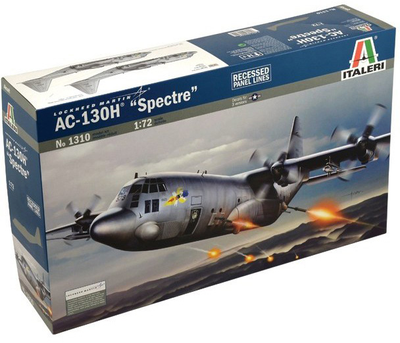 Model do składania Italeri Lockheed AC 130H Spectre skala 1:72 (8001283013109)