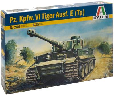 Збірна модель Italeri Tiger I Ausf E/H 1 масштаб 1:35 (8001283802864)