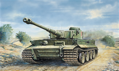 Збірна модель Italeri Tiger I Ausf E/H 1 масштаб 1:35 (8001283802864)