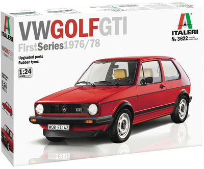 Збірна модель Italeri Volkswagen Golf I GTI Rabbit масштаб 1:24 (8001283036221)