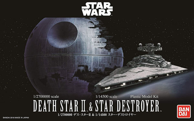 Збірна модель Revell Star Wars Death Star II Star Destroyer масштаб 1:14500 (4009803012070)