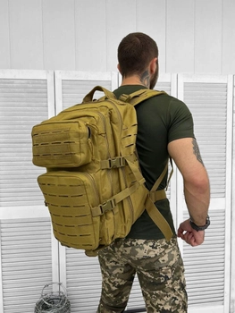 Тактичний водонепроникний рюкзак Tactical Assault Backpack Coyote 40 л