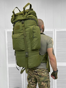 Тактичний рамний рюкзак Tactical Backpack Olive 100 л