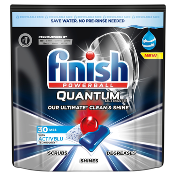 Капсули для посудомийних машин FINISH Quantum Ultimate Regular 30 шт (5908252001071)