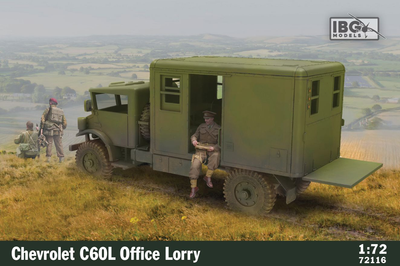 Збірна модель IBG Chevrolet C60L Office Lorry масштаб 1:72 (5907747902367)