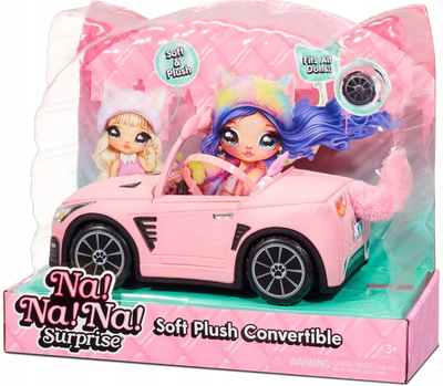 Машинка для ляльок Mаttel Плюшевий кабріолет Na! Na! Na! Surprise (0035051572411)