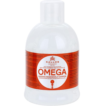 Шампунь Kallos Omega Rich Regenerating Shampoo 1000 мл (5998889511586)