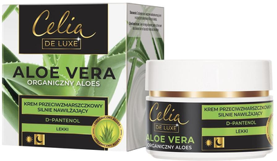 Krem lekki przeciwzmarszczkowy Celia Aloe Vera silnie nawilżający 50 ml (5900525070654)