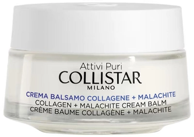 Krem-balsam do twarzy Collistar Attivi Puri przeciwzmarszczkowy z kolagenem i malachitem 50 ml (8015150218788)