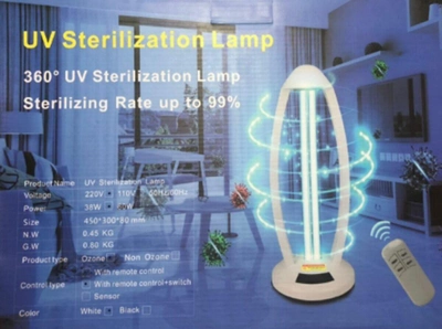 Світлодіодний UF світильник-бактерицидний Sirius