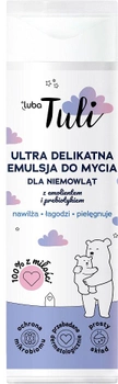 Emulsja do mycia dla niemowląt Luba Tuli ultra delikatna z emolientem i prebiotykiem 250 ml (5903968221270)