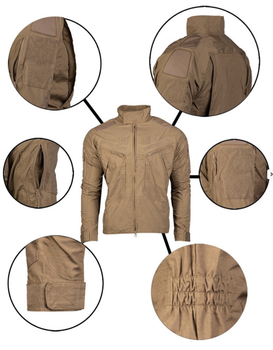 Куртка-китель Sturm Mil-Tec "Chimera Combat Jacket "Coyote S