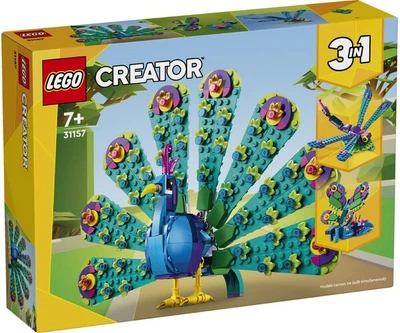Конструктор LEGO Creator Екзотичний павич (31157) – іграшки з