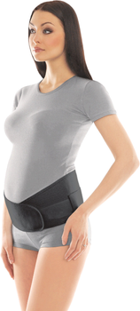 Бандаж до и послеродовой Торос-Груп пояс для беременных Тип-113 размер 1 Black 1 шт (4820114084590)