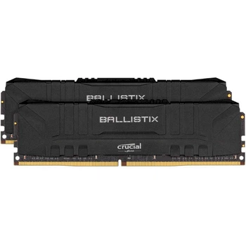 Модуль памяти Crucial DDR4 16Gb (2x8) Ballistix Black 3200 Mhz (BL2K8G32C16U4B) Б/у