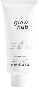 Скраб для тела Glow Hub Go Deep AHA Body Scrub с AHA-кислотами 200 мл (5019607255855)