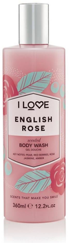 Гель для душу та ванни I Love Scented Body Wash english rose 360 мл (5060351545044)