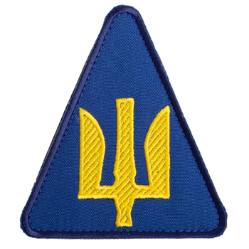Шеврон нашивка на липучке Воздушные силы Украины 9,3х8,2 см TM IDEIA (800029629)