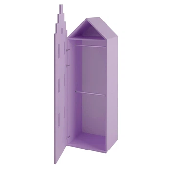 Шкаф-домик Амстердам для детской одежды Little Room Little Room Baby House лаванда (LAW-8536-2)