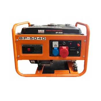 Бензиновий генератор Bass Polska BP-5040 3.5 кВт трьохфазний 220V/380V