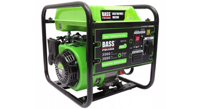 Инверторный бензиновый генератор Bass Polska BP-5047 3,8 кВт