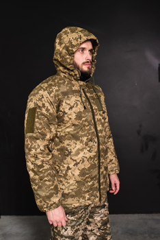 Куртка-бушлат военная мужская тактическая ВСУ (ЗСУ) Пиксель 8720 48 размер