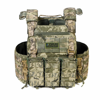 Плитоноска (PLATE CARRIER) пиксель с функцией быстрого сброса MOLLI PL - 002