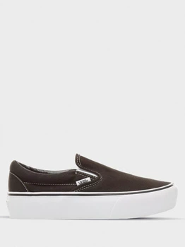 Женские слипоны Vans 37 Черный VN00018EBLK1