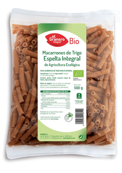 Makarony El Granero Whole Spelt Pasta Bio 500 g (8422584018110)