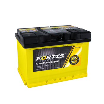 Акумулятор Fortis 60 Ah/12V "0" (+ справа)