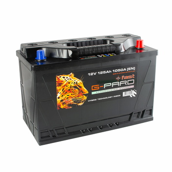 Аккумулятор G-Pard Fast 125 Ah/12V "3" (+ справа)